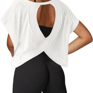UNIANKIYA Open Back Tops